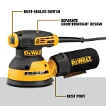 Ексцентър шлайфмашина DeWALT DWE6423 (125 мм) - Image 4