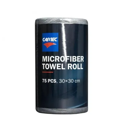 Ролка с микрофибърни кърпи за многократна употреба Cartec