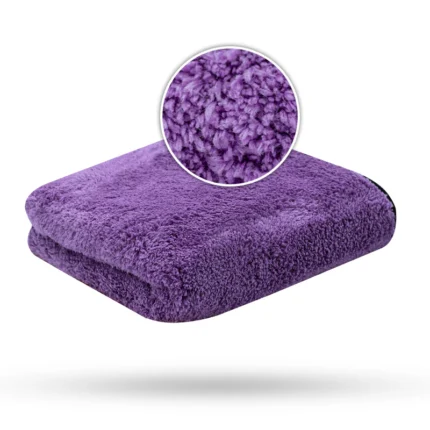 Микрофибърна кърпа Liquid Elements "Purple Monster" – 1800 GSM, 40х40 см