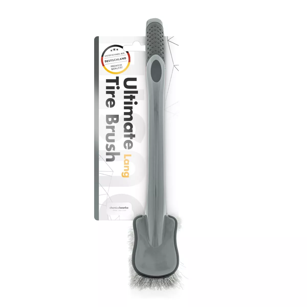 Четка с дълга дръжка за гуми и прагове Chemicalworkz Long Handle Detailing Brush Четка с дълга дръжка за гуми и прагове Chemicalworkz Long Handle Detailing Brush