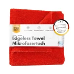 Червена полираща микрофибърна кърпа без ръбове chemicalworkz Edgeless Towel 350GSM (40x40cm)